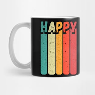 Vintage Happy Glamper - Glamping Camping Retro Mug